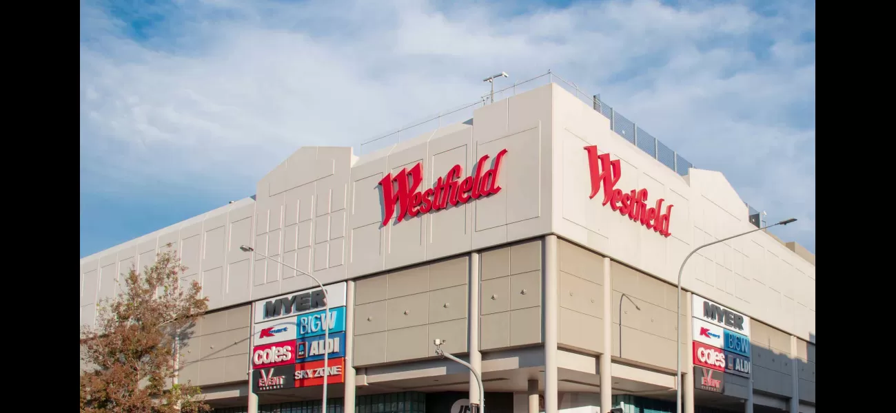 A man was arrested at a Sydney shopping center after shoppers reported hearing an 