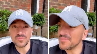Peter Andre is being criticized for showing support to Strictly pros under investigation in a video he posted.
