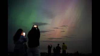 UK residents may have the chance to see the Northern Lights this week, with the possibility of them being visible from tonight.