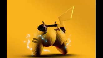 A fan changes Deadpool and Wolverine controllers into a Pikachu with a huge backside.