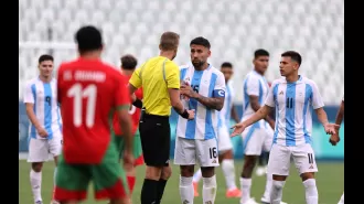 Messi criticizes Olympics officials following chaos in Argentina vs Morocco game.