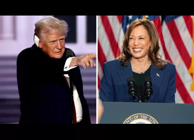 Trump returns to a completely different election campaign.