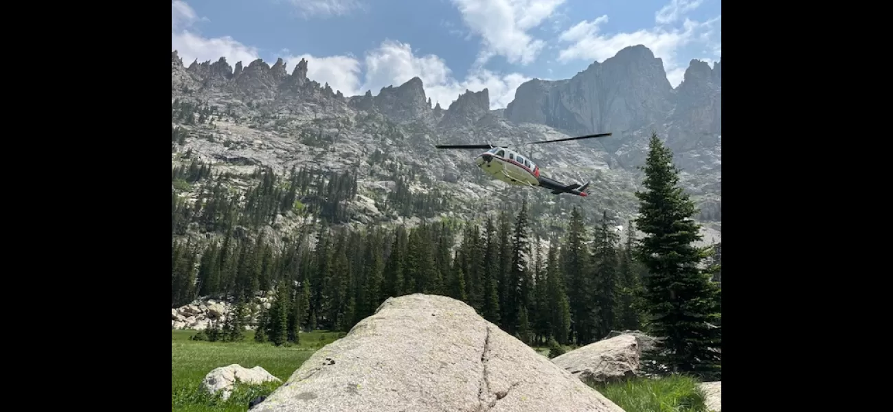 Person dies in Indian Peaks Wilderness while climbing near Lone Eagle Peak.