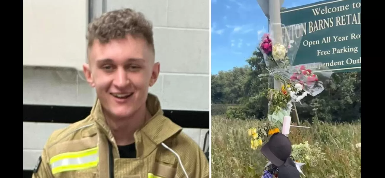 Emergency workers respond to motorcycle accident and discover rider was a beloved coworker.