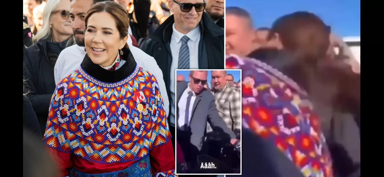 The Queen of Denmark was injured after being struck by an e-scooter while greeting fans.