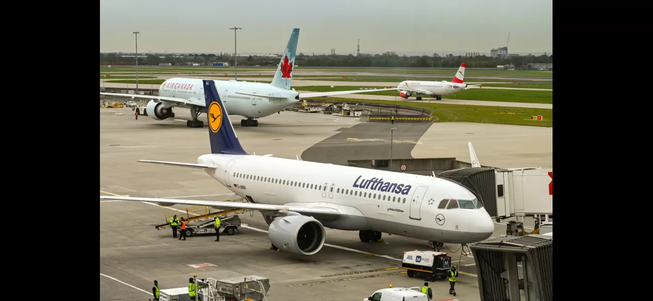 Flights at Heathrow cancelled due to M25 delays causing rush-hour traffic jam.