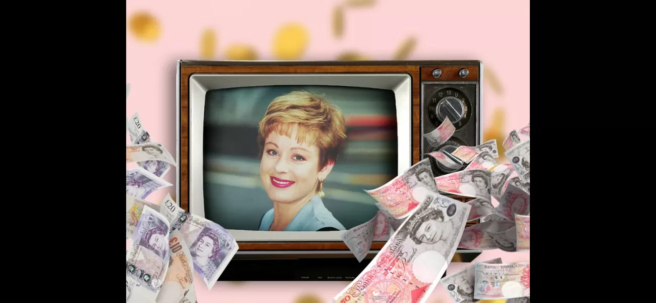 Famous TV star rejoices over making £1.88 from rerun of well-known program.