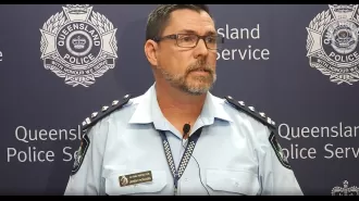 A cyclist was fatally struck in a hit-and-run incident in a coastal town in Queensland.