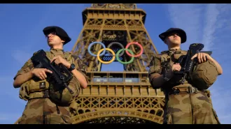 Paris is spending £350 million on security to protect from aerial threats.