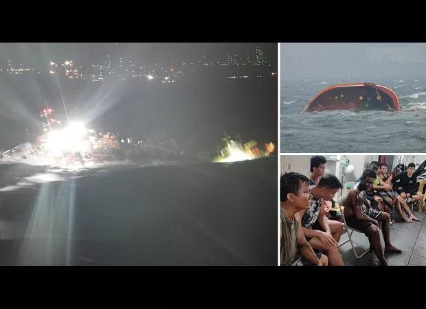 1. Enormous oil spill caused by capsized tanker carrying 1.4 million tonnes of fuel.