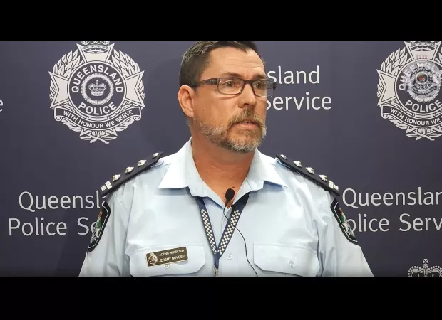 A cyclist was fatally struck in a hit-and-run incident in a coastal town in Queensland.