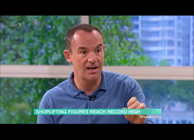 TV presenter Martin Lewis lauded for educating co-host about shoplifting on popular morning show.