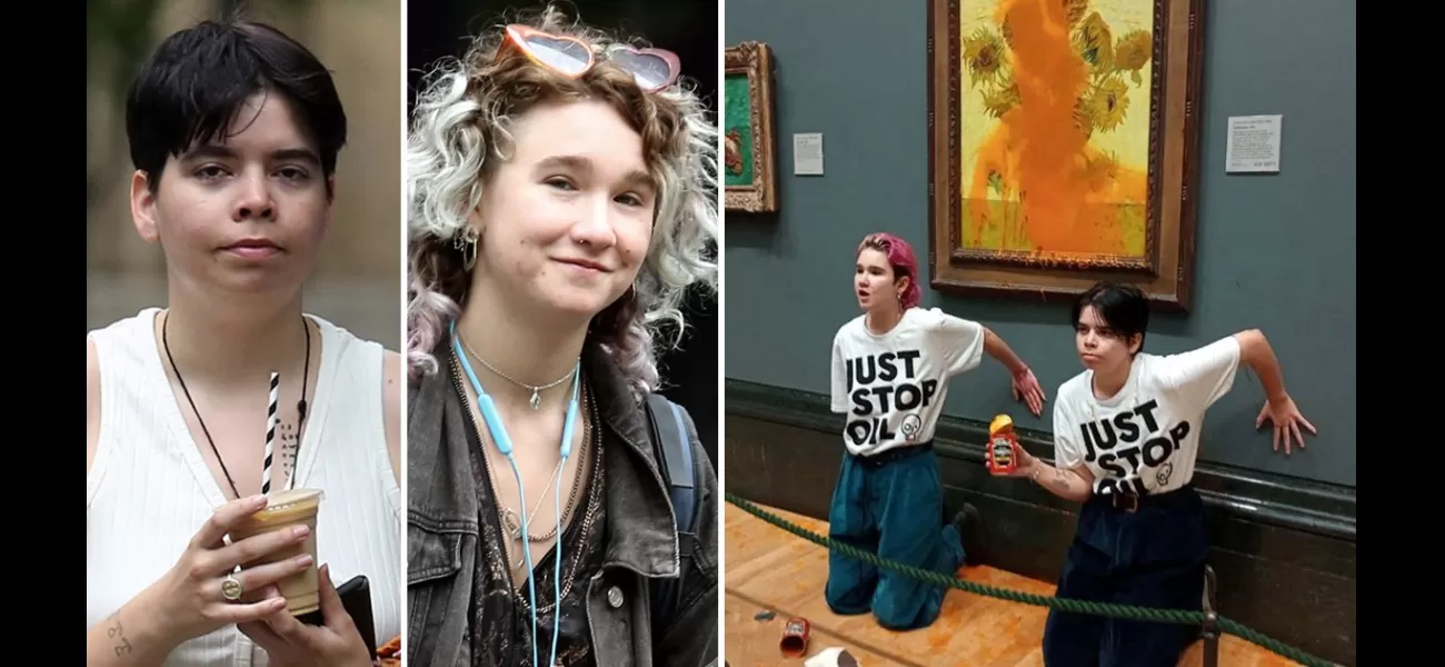 Oil activists face charges for vandalizing Van Gogh painting with soup.