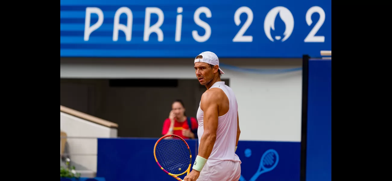Nadal's Olympic dreams in jeopardy due to injury, practice session called off.