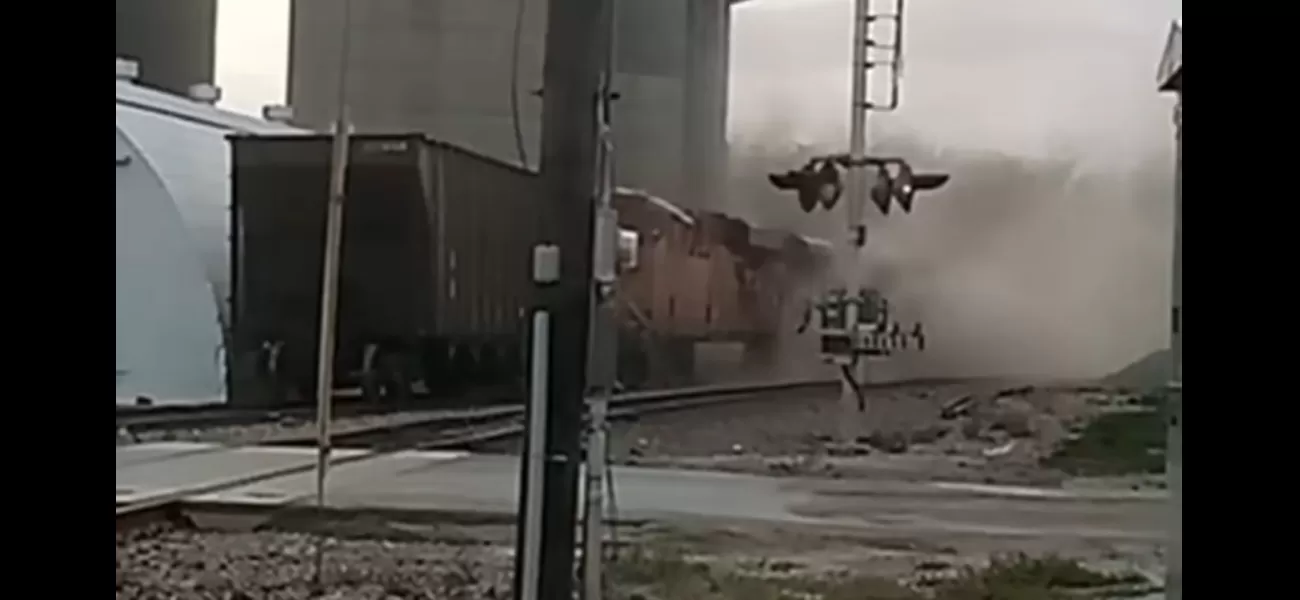 Young person purposely caused train accident to make video for YouTube.