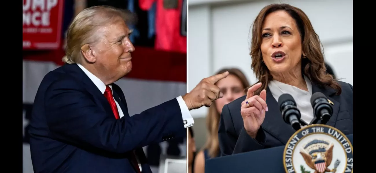 The latest polls compare Kamala Harris to Donald Trump after she became Joe Biden's running mate.