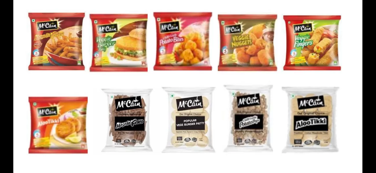 McCain recalls nuggets, patties, and fries due to toxic gas discovery.