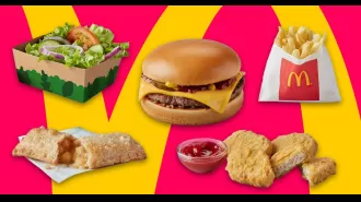 McDonald's brings back their popular 3 for £3 meal deal, offering customers a great value and a variety of options to choose from.