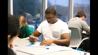 School can lead to financial gains.