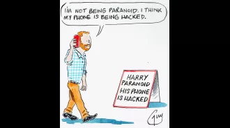 Guy Venables creates the Metro daily cartoon.