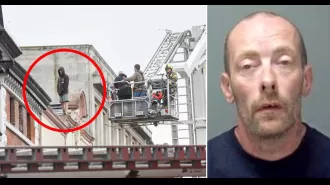 A burglar who got stuck on a jeweller's roof and needed to be rescued has been sent to jail.