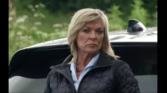 Two Emmerdale characters face their worst fears when Kim takes drastic measures.