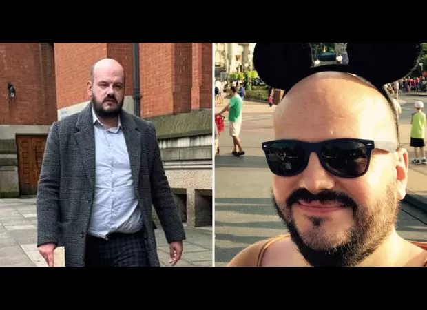 An official from British Airways was caught recording a man while he showered at a hotel gym during his travels.