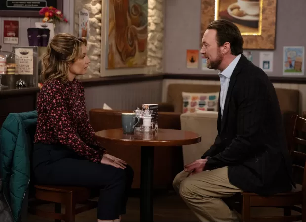 Liam is fearful for their baby's safety as he learns that Ella, who killed a child, is their surrogate in Emmerdale.