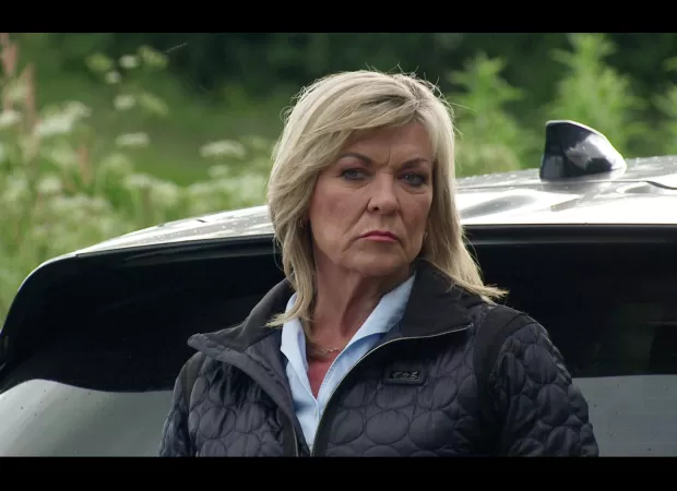 Two Emmerdale characters face their worst fears when Kim takes drastic measures.