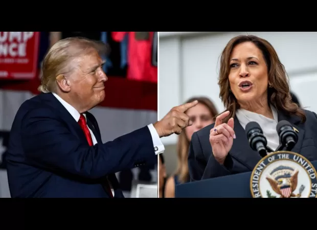 The latest polls compare Kamala Harris to Donald Trump after she became Joe Biden's running mate.
