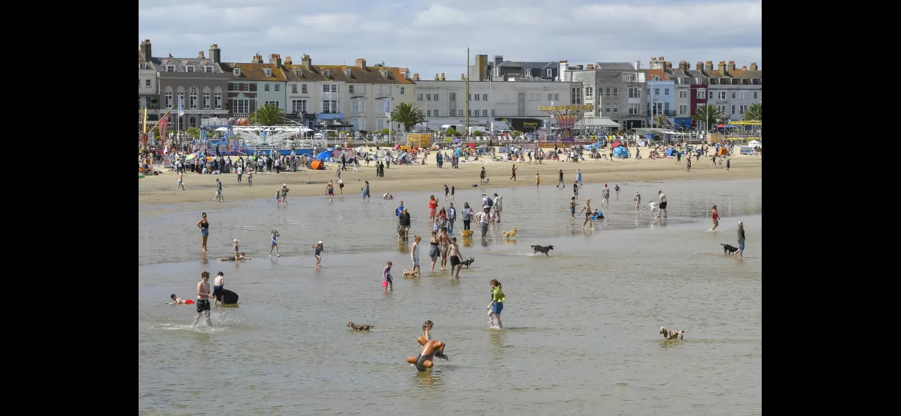British weather returning to warmer and sunnier conditions as summer approaches.
