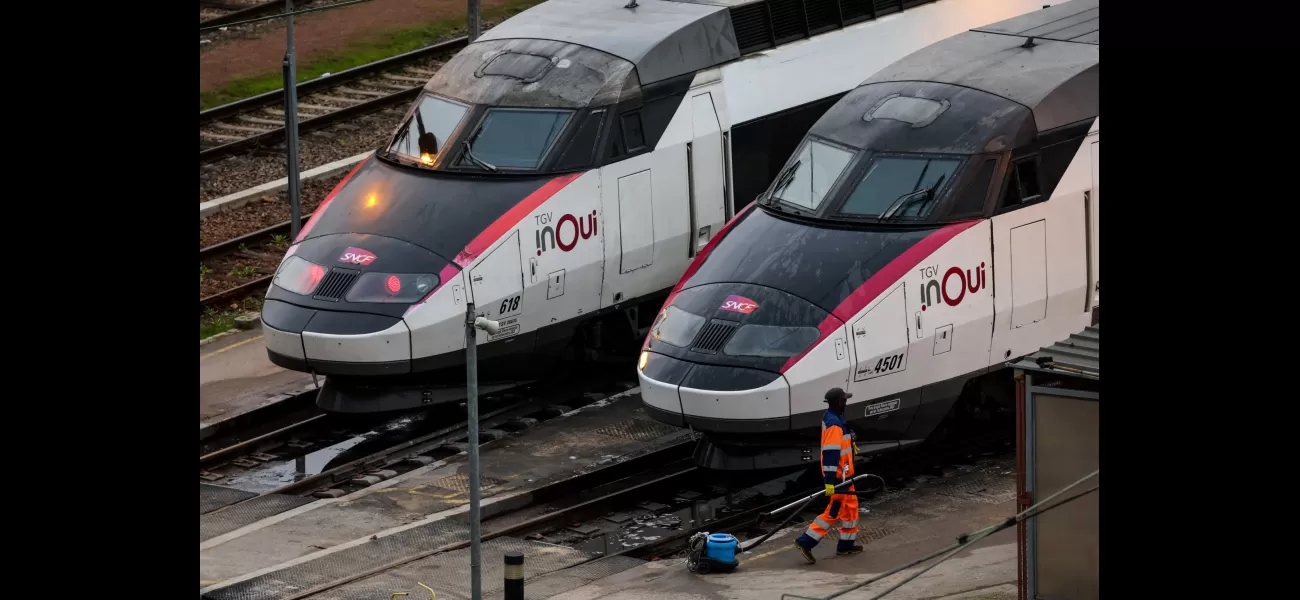 Vandals burned French high-speed rail lines before Olympics ceremony.