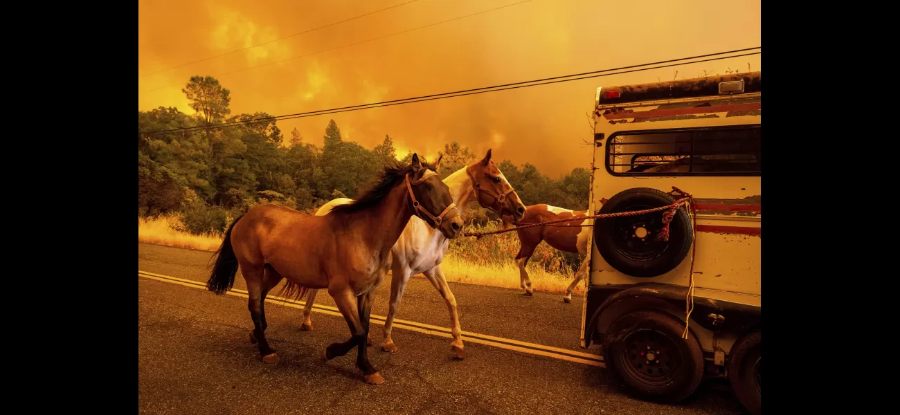 A man accused of starting a California wildfire that has already consumed 200 square miles is facing charges.