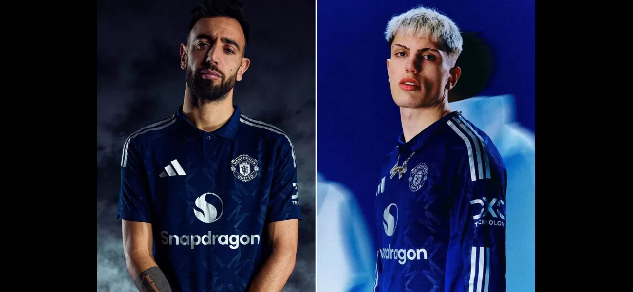 Man Utd's 2024/25 away kit pays homage to the '90s era.