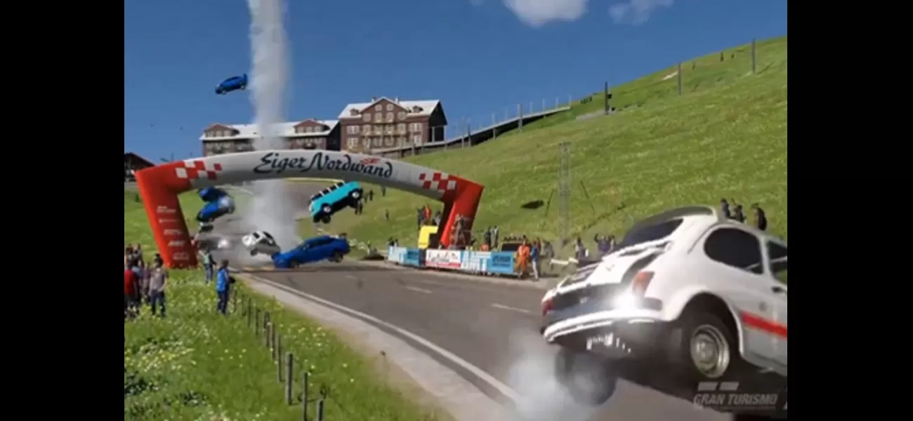Fans are loving a hilarious bug in Gran Turismo 7.