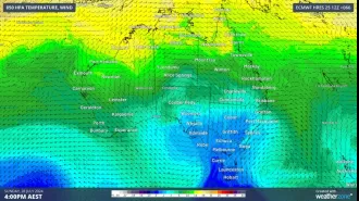 Southern states can expect an extended period of cold weather.