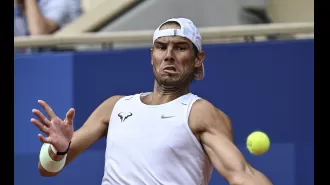 Fans of Novak Djokovic are accusing Rafael Nadal of conspiring against him at the Paris Olympics.