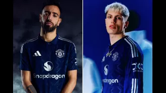 Man Utd's 2024/25 away kit pays homage to the '90s era.