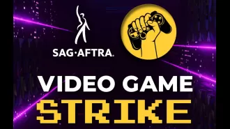 Actors in video games strike due to AI issues after almost 2 years of talks.