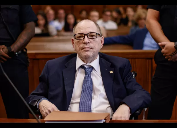 72-year-old Harvey Weinstein hospitalized due to Covid-19 and double pneumonia.