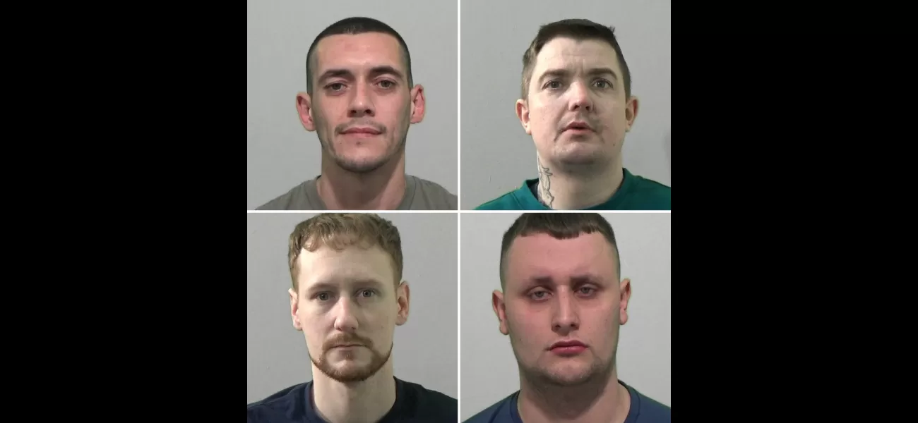 A group of drug traffickers responsible for a series of lethal chemical attacks have been sentenced to a combined total of 118 years in prison.