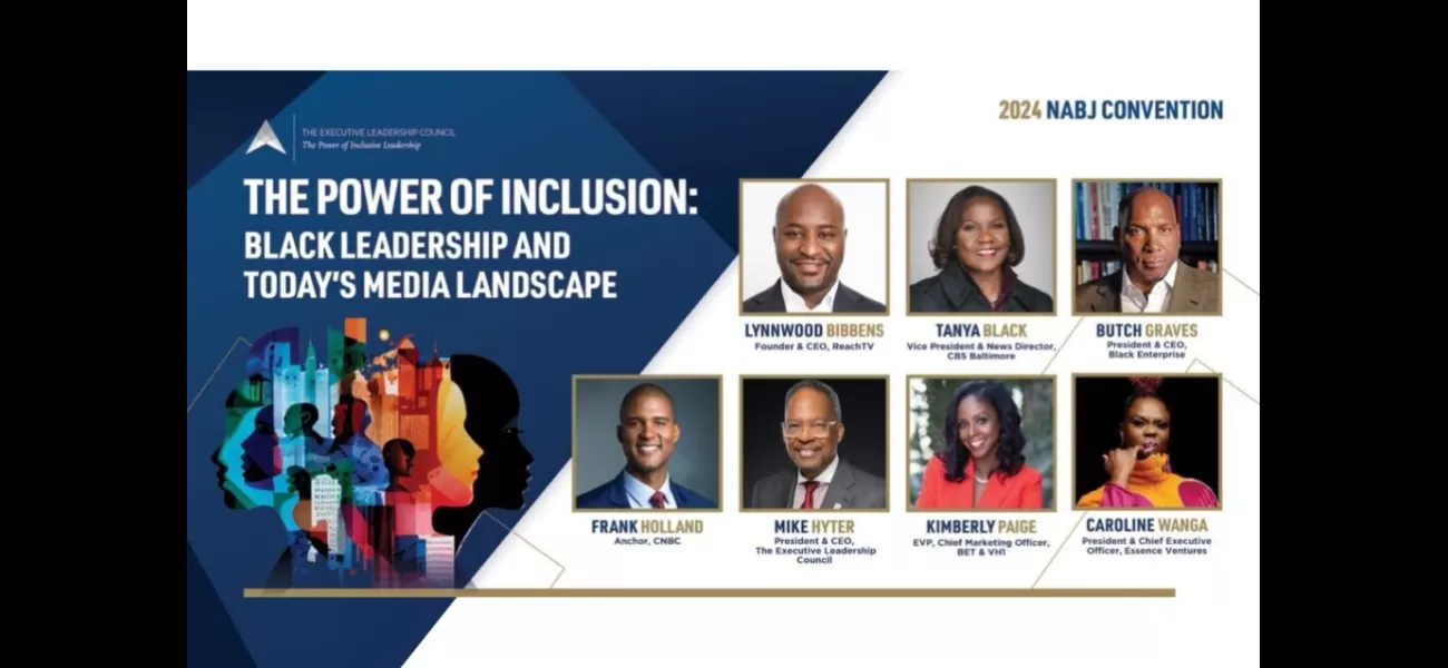 Butch Graves from Black Enterprise will participate in a panel at the 2024 NABJ Conference with other media executives.