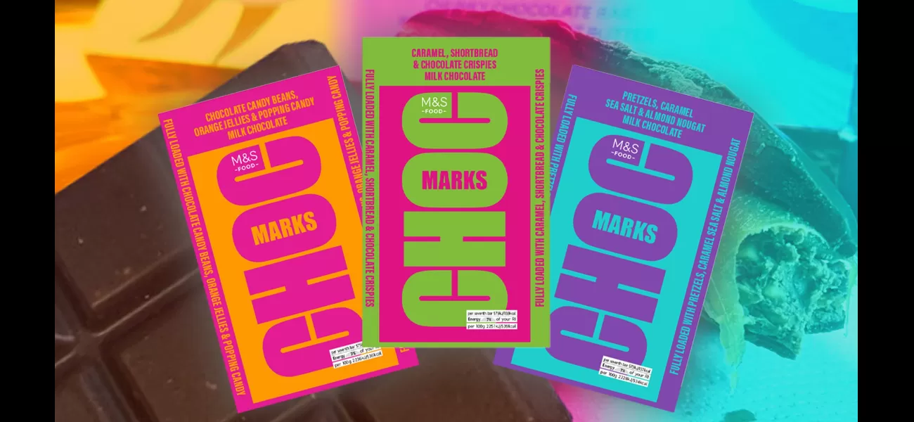 M&S introduces new must-try chocolate bars, see our top picks.