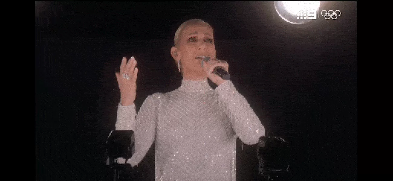 Celine Dion's performance from the Eiffel Tower was the highlight of the opening ceremony.