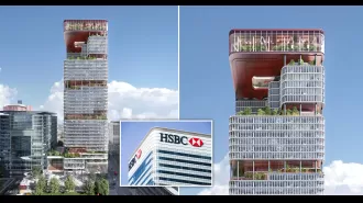 HSBC tower, well-known building, to undergo major renovation that will include removing large pieces.