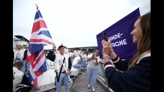 The Paris Olympics begin with a grand opening ceremony, marking the start of the Games.