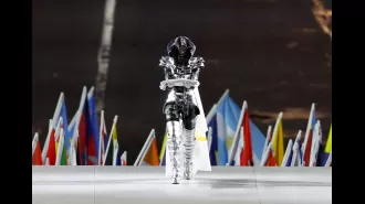Fans disappointed with Paris Olympics opening ceremony, say it's not as good as London's.
