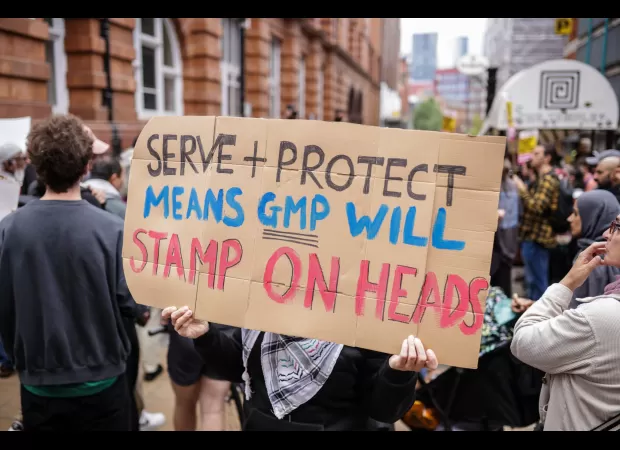 I've led many police operations, but none ended with head kicks.