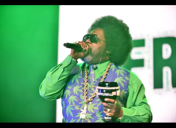 A former 2000s hit singer, known for his fixation on breasts, behinds, and marijuana, is now campaigning for president in the US.