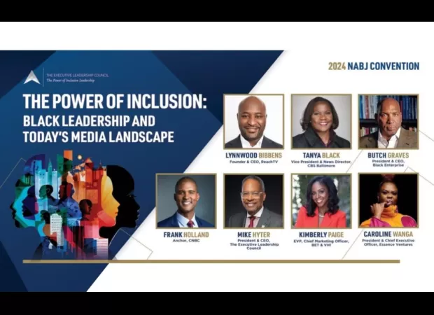 CEO of Black Enterprise, Earl 'Butch' Graves, discusses black leadership in media at NABJ Convention.